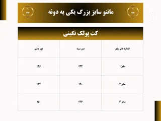 جدول کت
