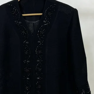 مانتو کرپ ژاکارد