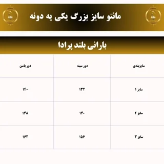 بارانی پلاس سایز